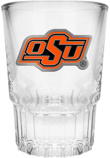 Oklahoma State Cowboys 2oz Metal Emblem Shot Glass