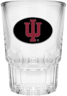 Indiana Hoosiers 2oz Metal Emblem Shot Glass