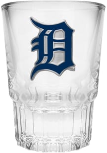 Detroit Tigers 2oz Metal Emblem Shot Glass