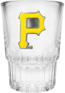 Pittsburgh Pirates 2oz Metal Emblem Shot Glass