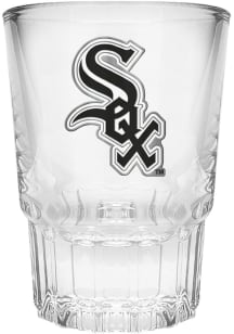 Chicago White Sox 2oz Metal Emblem Shot Glass
