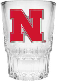Nebraska Cornhuskers 2oz Metal Emblem Shot Glass