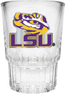 LSU Tigers 2oz Metal Emblem Shot Glass
