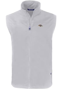 Cutter and Buck Baltimore Ravens Big and Tall Grey Charter Mens Vest