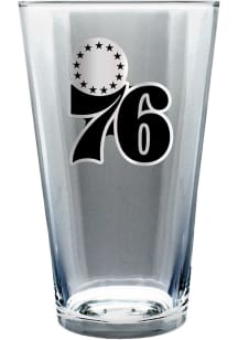 Philadelphia 76ers Stealth Metal Pint Glass