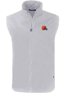 Cutter and Buck Cleveland Browns Big and Tall Grey Charter Mens Vest