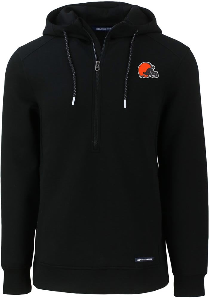 Cutter and Buck Cleveland Browns Roam Hoodie Black