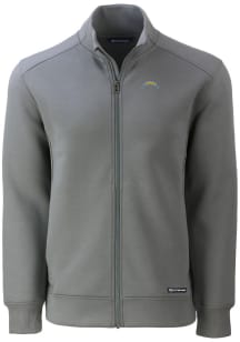 Cutter and Buck Los Angeles Chargers Mens Grey Roam Light Weight Jacket