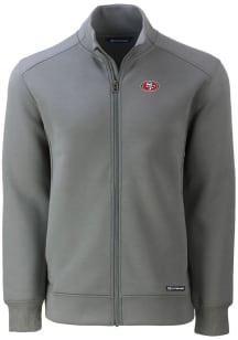 Cutter and Buck San Francisco 49ers Mens Grey Roam Light Weight Jacket