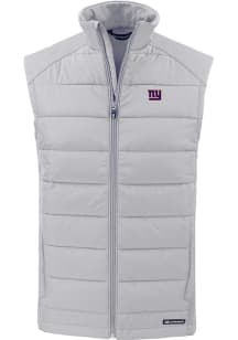 Cutter and Buck New York Giants Mens Grey Evoke Sleeveless Jacket