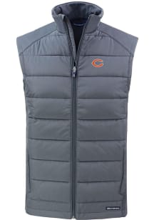 Cutter and Buck Chicago Bears Mens Grey Evoke Sleeveless Jacket