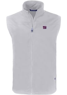 Cutter and Buck New York Giants Mens Grey Charter Sleeveless Jacket