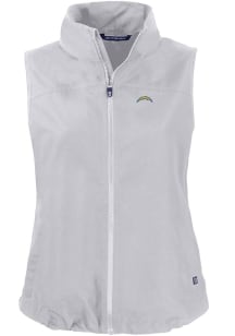 Cutter and Buck Los Angeles Chargers Womens Grey Charter Vest