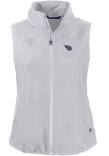 Cutter and Buck Tennessee Titans Womens Grey Charter Vest