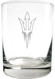 Arizona State Sun Devils 14oz Laser Etch Rock Glass