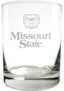 Missouri State Bears 14oz Laser Etch Rock Glass