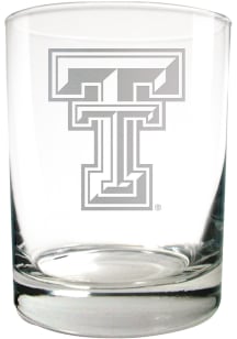 Texas Tech Red Raiders 14oz Laser Etch Rock Glass