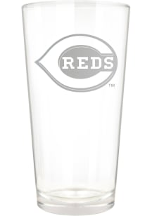 Cincinnati Reds 16oz Laser Etch Pint Glass