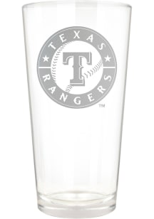Texas Rangers 16oz Laser Etch Pint Glass