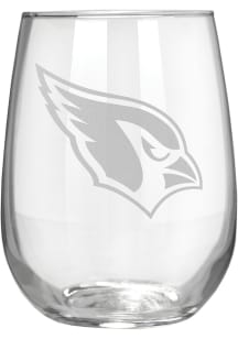 Arizona Cardinals 17oz Laser Etch Stemless Wine Glass