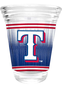 Texas Rangers 2oz Round Shot Glass