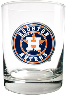 Houston Astros 14oz Emblem Rock Glass