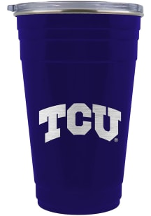 TCU Horned Frogs 22oz Tailgater Stainless Steel Tumbler - Purple