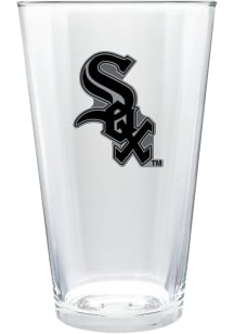 Chicago White Sox 16oz Metal Emblem Pint Glass