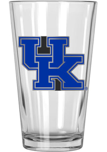 Kentucky Wildcats 16oz Metal Emblem Pint Glass