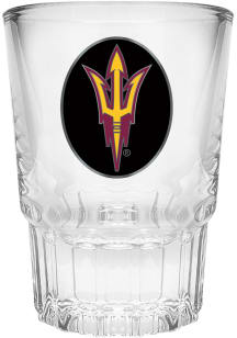 Arizona State Sun Devils 2oz Metal Emblem Shot Glass