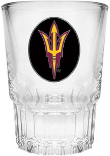 Arizona State Sun Devils 2oz Metal Emblem Shot Glass