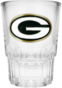Green Bay Packers 2oz Metal Emblem Shot Glass
