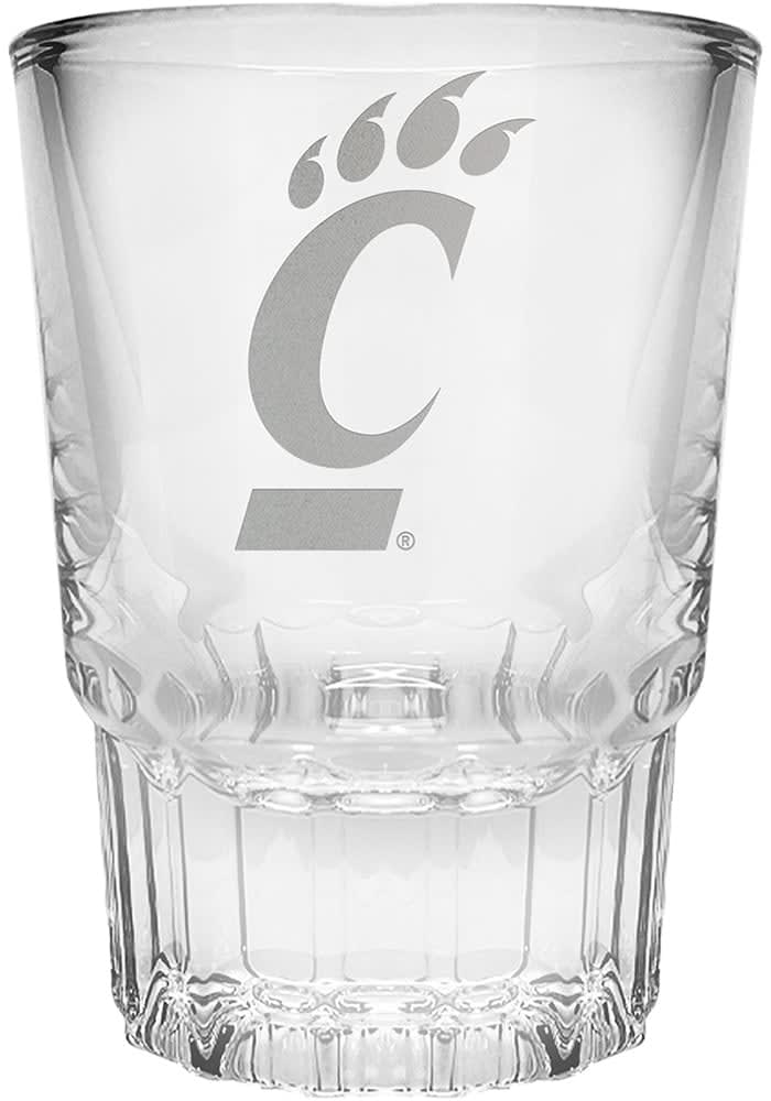 Cincinnati Bearcats 2oz Prism Etch Shot Glass