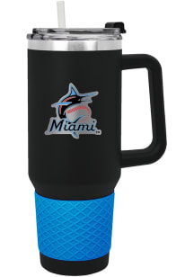 Miami Marlins 40oz Colossus Stainless Steel Tumbler - Black