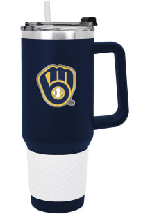 Milwaukee Brewers 40oz Colossus Stainless Steel Tumbler - Blue