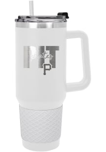 Pittsburgh Pirates 40oz Colossus Stainless Steel Tumbler - White