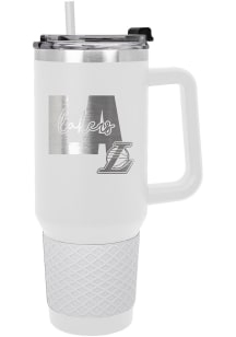 Los Angeles Lakers 40oz Colossus Stainless Steel Tumbler - White