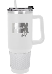 Phoenix Suns 40oz Colossus Stainless Steel Tumbler - White
