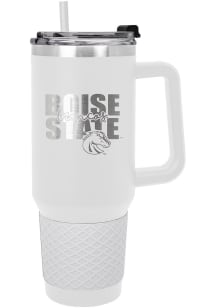 Boise State Broncos 40oz Colossus Stainless Steel Tumbler - White