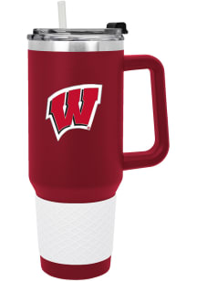 Wisconsin Badgers 40oz Colossus Stainless Steel Tumbler - Red