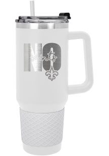 New Orleans Saints 40oz Colossus Stainless Steel Tumbler - White
