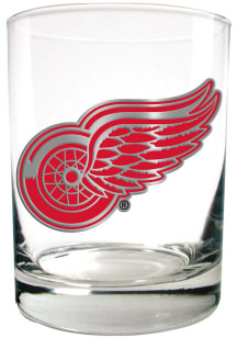 Detroit Red Wings 14oz Emblem Rock Glass