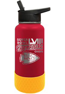 Kansas City Chiefs Super Bowl LVIII Champs Stainless Steel Bottle
