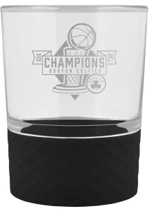 Boston Celtics 2024 NBA Finals Champions Commissioner Set Rock Glass
