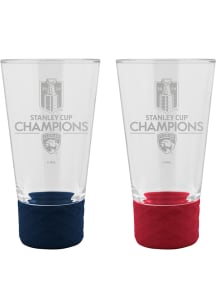 Florida Panthers 2024 NHL Stanley Cup Champs Cheer Set Shot Glass