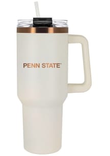 White Penn State Nittany Lions 40oz Cream + Copper Stainless Steel Tumbler