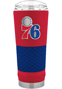 Philadelphia 76ers 24oz Draft Stainless Steel Tumbler - Red