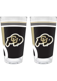 Colorado Buffaloes 2pc Set Pint Glass