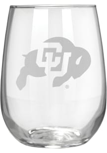 Colorado Buffaloes 15oz Stemless Wine Glass
