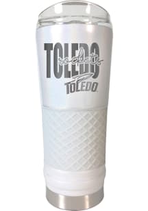 Toledo Rockets 24oz Draft Opal Stainless Steel Tumbler - White
